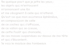 Texte de Diderot mis en page par Loïc Boyer